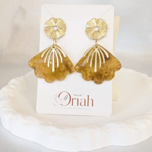 Boucles d'oreilles artisanales Eliana Sienne